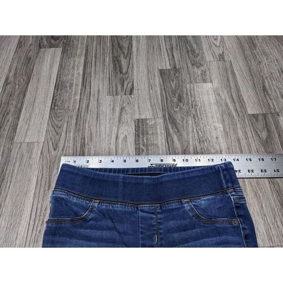 (3/$35) Old Navy Womens Size 0 Pull On Distressed Rockstar Skinny Jeans Jeggings - Picture 6 of 10